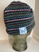 Image of STRIPED KNIT SWEATER BEANIE