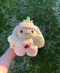 Image 1 of Strawberry Bunny Plush