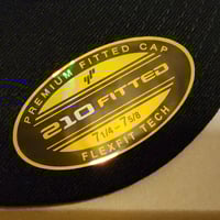 Image 3 of Logo Flexfit Flatbill 210 ( multiple color and size variants)