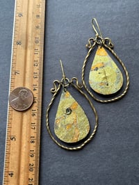 Image 5 of Leaf drop earrings