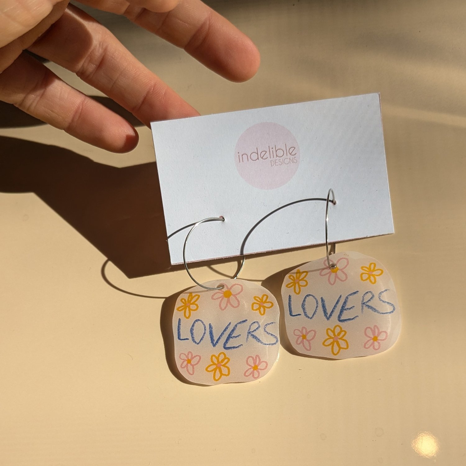 Image of lovers earrings