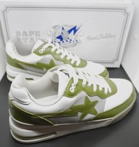 Image 2 of A Bathing Ape Roadsta green camo