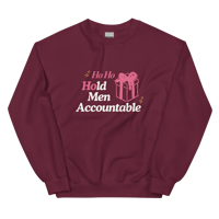 Image 1 of #2 (Ho Ho Ho)ld Men Accountable | Feminist Christmas Jumper