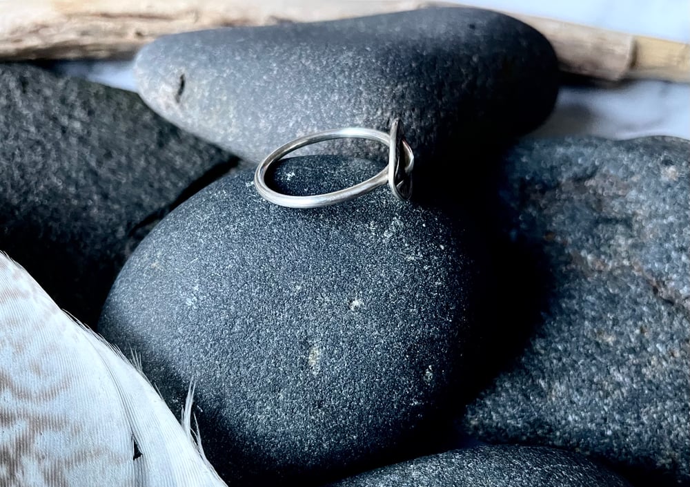 Handmade Sterling Silver Evil Eye Ring