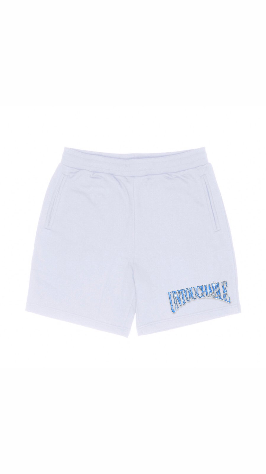 Image of Untouchable Lifestyle Fleece shorts White/blue