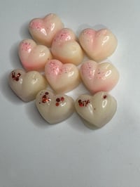 colour changing hearts pack of 5 