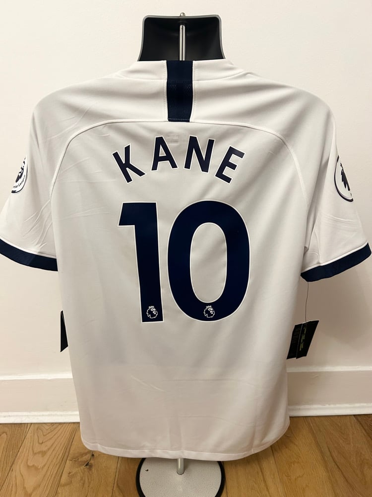 Image of PRE ORDER: NEW Tottenham Hotspur “KANE 10” 2019/20 Home Shirt + PL patches 