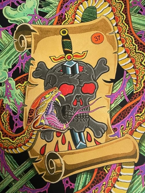 Image of skull flash 37