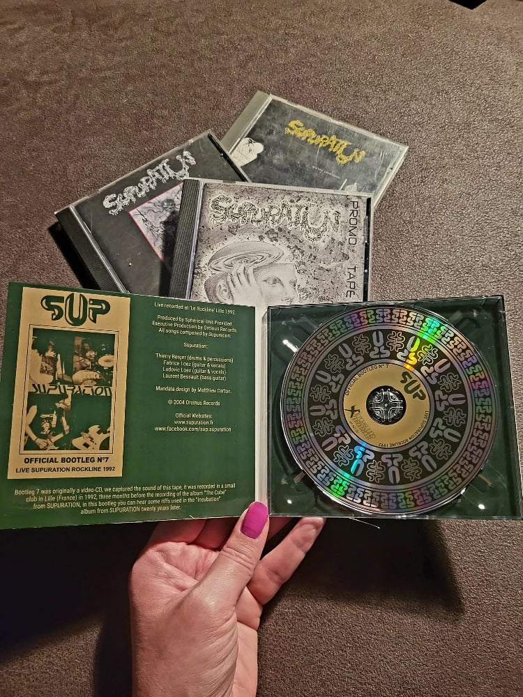 Image of Official Bootleg n°07 réédition XTREEM MUSIC Concert Rockline 1992