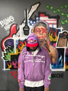 zip up hoodie (purple)