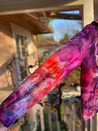 Image 2 of SMALL Mom I’m Scared Come Pick Me Up Tie Dye Hoodie