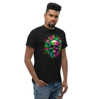 Image 16 of Weed skull 2 Unisex classic tee