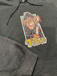 Image 4 of [ ATTACK ON THG HOODIE GREY ] 