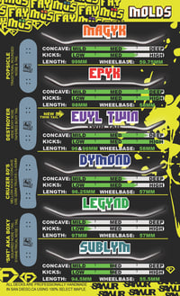 Image 2 of 'FAYKER' LEMON LIME / + FBS EXTRA SMOOTH TAPE + FAYM STICKER PACK