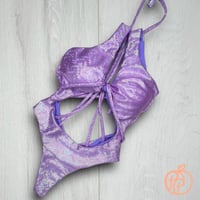Image 1 of Peri bodysuit (Available In Different Prints)