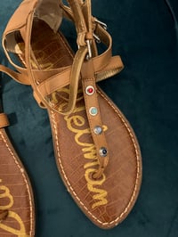 Image 2 of Sam Edelman stone sandals 