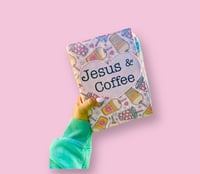 Image 1 of Custom Bible Cover 'Coffee/Latte'