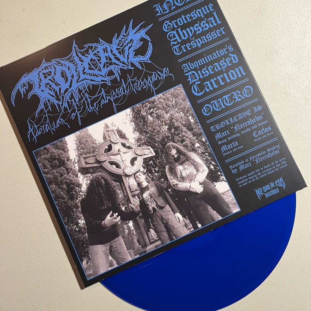 TROLLCAVE - "Adoration Of The Abyssal Trespasser" 12" vinyl MLP