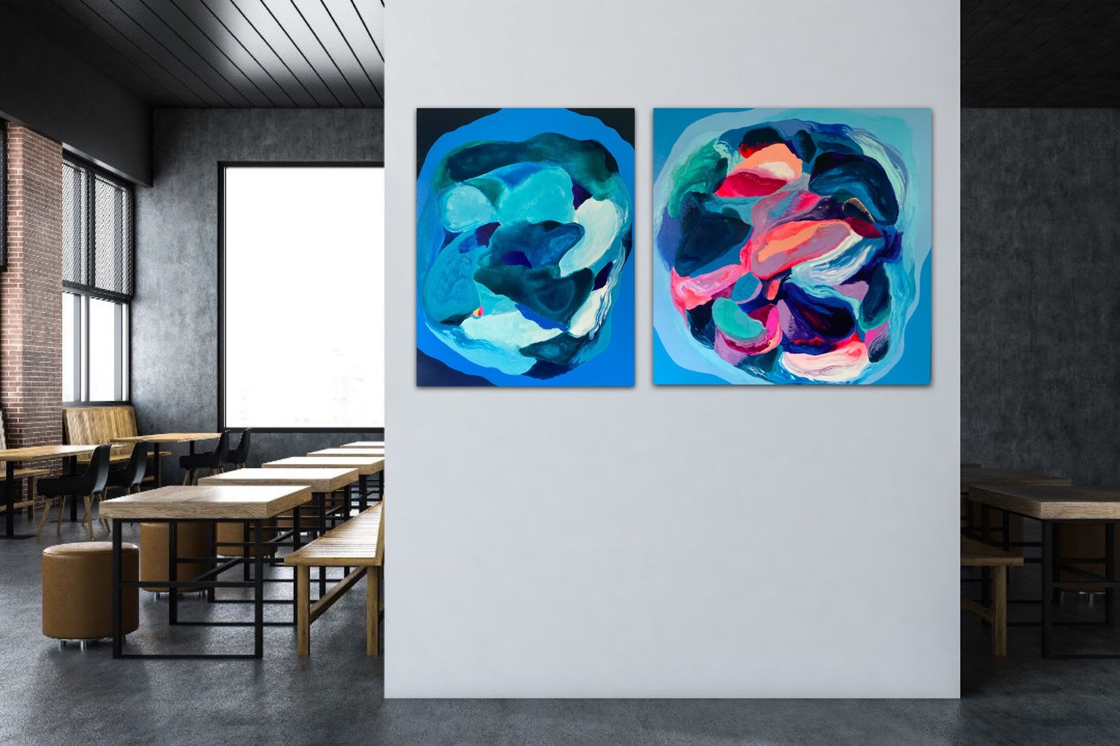 Original Artwork - Beyond the Blue 61 x 76cms | Abbys-Artistry