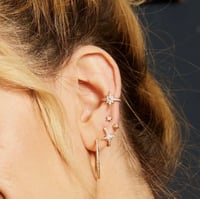 Image 3 of Scream Pretty Silver Starburst Huggies