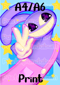 Image 2 of Digital Circus - Jax print