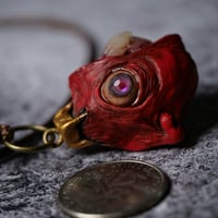 Image 5 of Egg of the King Dentata pendant, OOAK,