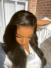 Image 2 of The ULTIMATE MELTED WIG! FULLY CUSTOMIZED 22 inch HD CLEAR LACE body wave WIG