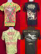 Image of Officially Licensed Dripping/Death Vomit Tie Dye/BLACK Shirts!!!