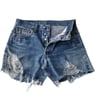 Reworked Vintage Levis Shorts #003
