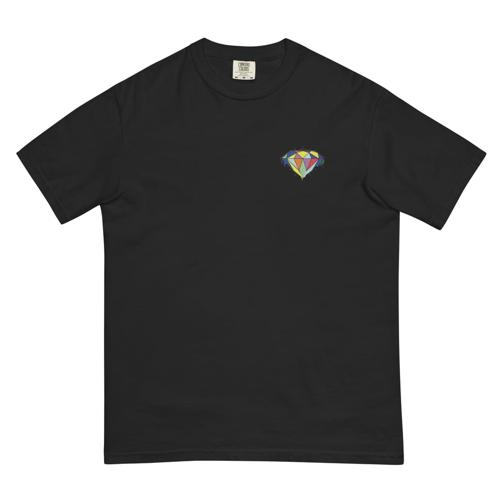 Image of embroidered logo tshirt