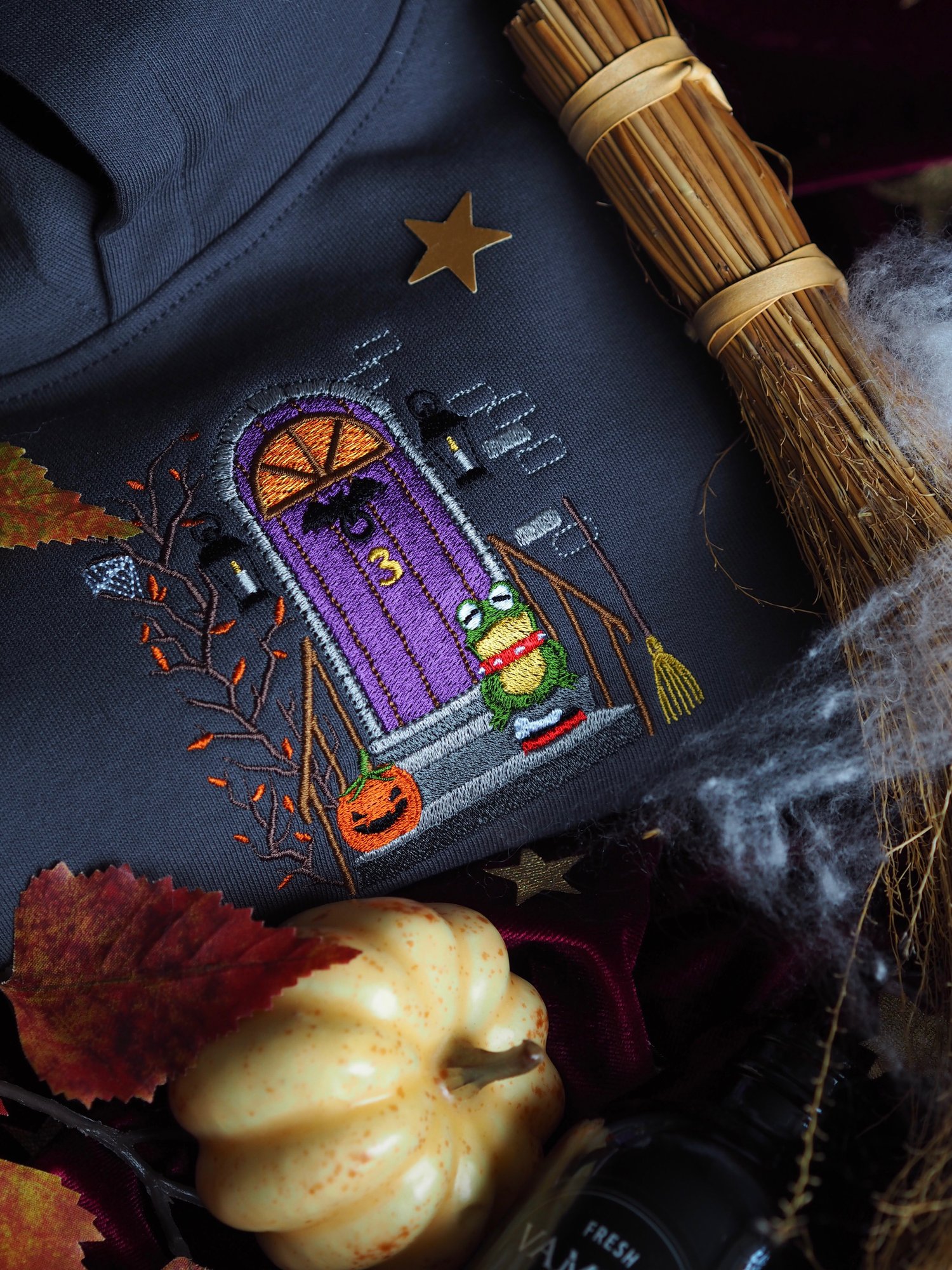 Image of The Witch's Door - Graphite Hoody