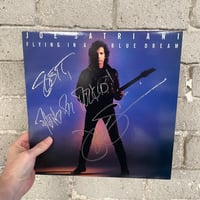 Joe Satriani – Flying In A Blue Dream - FIRST PRESS LP SIGNED BY SATRIANI!