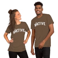 Image 12 of LA NATIVE Heatherd Collection Unisex t-shirt (13 Colors Available) 