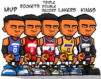 Image 2 of Russell Westbrooks Career Print