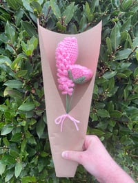 Image 4 of small crochet flower bouquet 