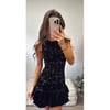 Black Glitter Dress 