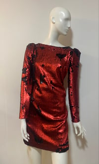 Image 3 of Stardust flip sequin dress