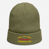 Image 1 of CROSSFACE PRO Organic ribbed beanie