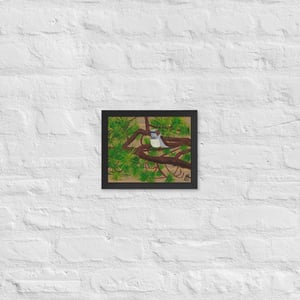 Image of Calm and Waiting at Dawn Framed Poster