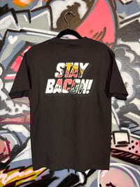 Image 1 of STAY BACON BLACK SHIRT 