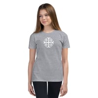Image 1 of Youth Short Sleeve T-Shirt /Orthodox cross