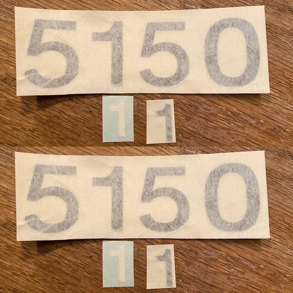 Image of 5150 Sticker Sets (2 Sets)