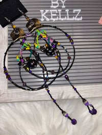 Image 2 of Unique Sparkle Large Hoop 