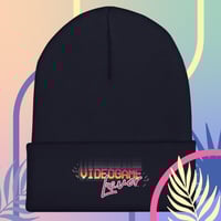 Image 5 of 【 Cuffed Beanie 】Soft "VIDEOGAME LOVER" Logo Form-Fitting Beanie (Multiple Colour Options!)