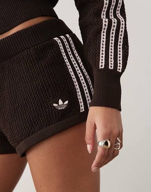 Image of ADIDAS crochet shorts