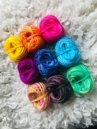 Image 3 of Hand Dyed 12ply Double Knit Yarn Pavk