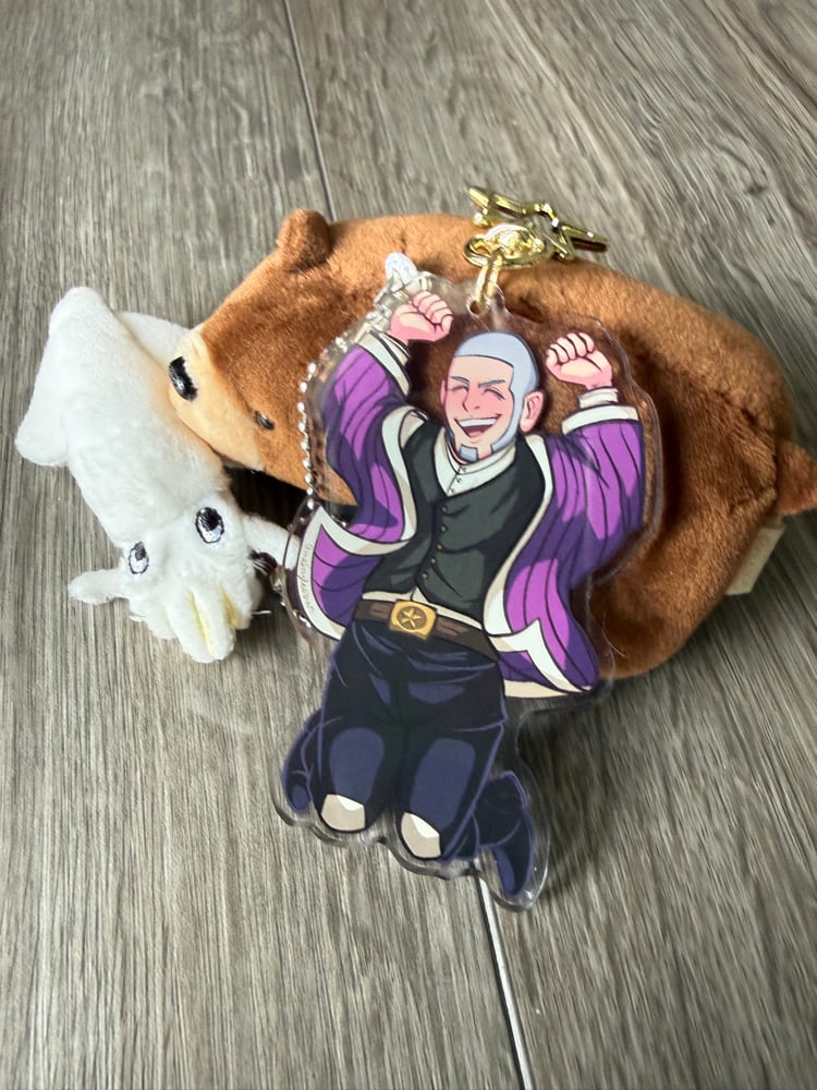 Image of Golden Trio Charm / Sticker Set
