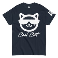 Image 4 of White Cool Cat T-Shirt