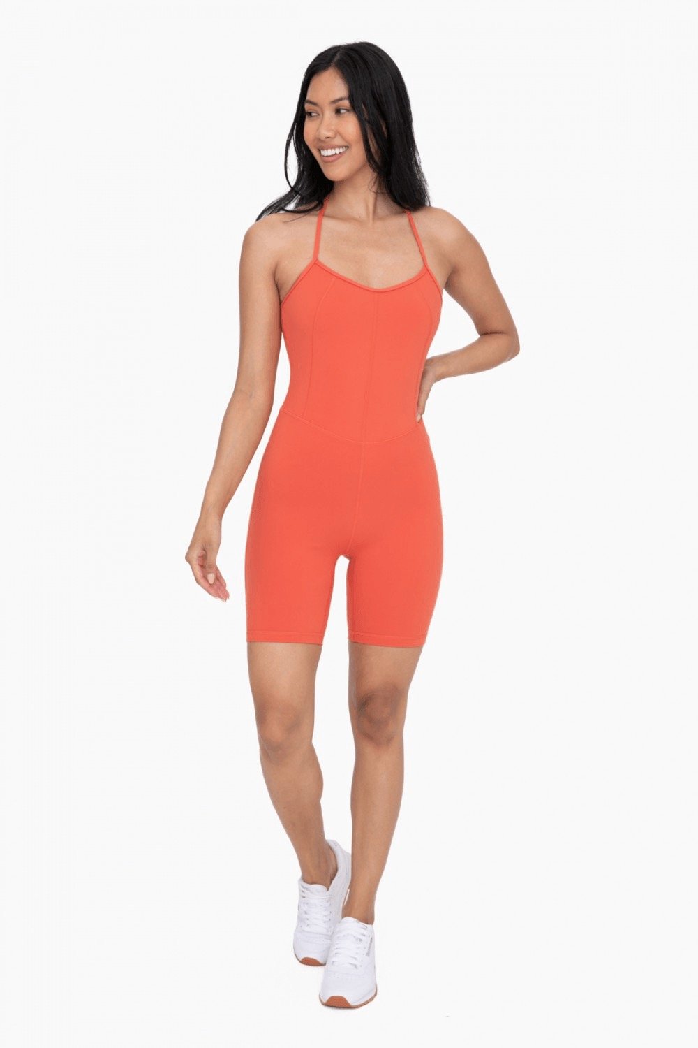 Image of T-Strap Back Romper 