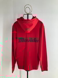Image 1 of MOVIDA ZIP HOODIE RED